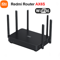 Xiaomi Redmi Ax6s Wifi 6 Router 3200 mb/s 2,4/5 GHz dwuczęstotliwościowy MIMO-OFDMA wysoki zysk Mesh Route MT7622B dwurdzeniowy procesor 1.35GHz 1